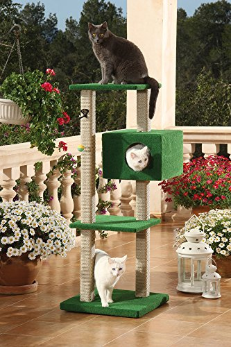 CLEVERCAT Outdoor Modell Portofino. Stabil und Standsicher Dank zweier Säulenstränge. Ideal für Terasse oder Balkon, Made in Germany (7432)