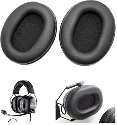 Ear Pad almohadillas cojín de piel Reparación de repuesto para auriculares Plantronics Gamecom (earmuffes) móvil