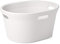 Tatay Cesto de Ropa Baobab, 35 L de Capacidad, de Polipropileno, Libre de BPA, 3 Asas, Color Blanco (Pergamon), Medidas 52 x 42.5 x 26.5 cm