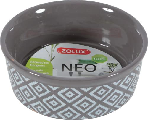 Zolux Gamelle en grès 150 ML - Gris - 206681