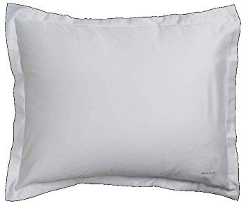 GANT Sateen Kopfkissenbezug einzeln Farbe Dawn Blau Größe 40x80 cm