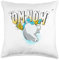 Sesame Street Cookie Monster Om-Nom Throw Pillow, 16x16, Multicolor