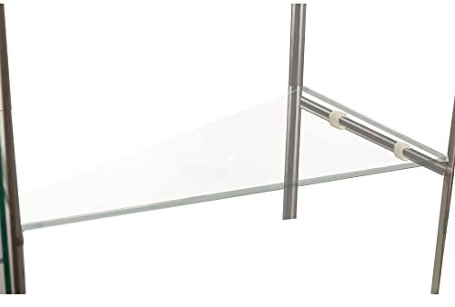 PIAOLGYI Ersatz-Regal für IKEA Detolf, Acryl-Eckregale, extra Regale, Zubehör, kompatibel mit IKEA Detolf Glasschrank, 22,9 x 38,1 x 0,6 cm dick (8 mm)