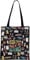 JTOUK Vampir-Tasche, Mystic Falls Tote EU, 13.78 inch x 14.96 inch, Large, Unisex, Erwachsene Vampir-Fans
