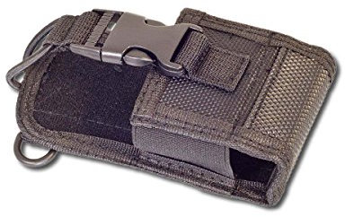 vhbw Tasche Typ MSC-20D kompatibel mit Baofeng UV-5RB, UV-82, UV-B5, UV-5RE+Plus, UV-5RE, UV-5RC Funkgeräte - 39 x 59 x 135 mm, Schwarz