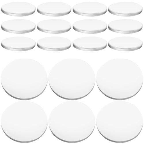 20 StüCk φ21mm Einseitige Konvexlinse VergrößErungslinse, Tragbare Lupe FüR DIY, Elektronikreparatur Und Schmuckbewertung, Acrylmaterial, Transparent