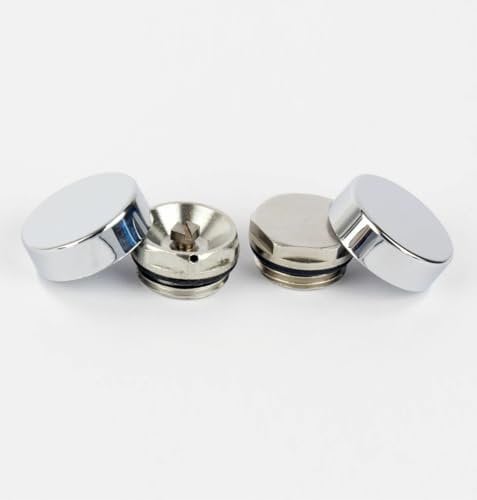Radiator Accessories,Towel Rail Radiators Universal Brackets Chrome,White,Black, Radiator Valves (Radiator Blanking Plugs Sets With Covers)