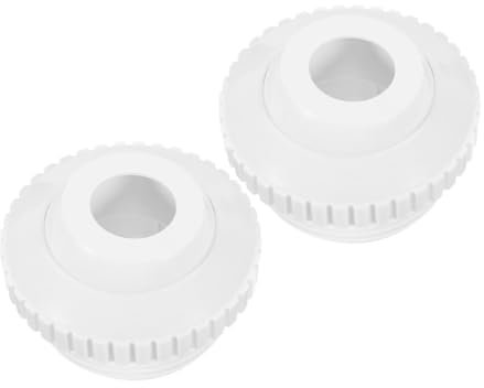 YARNOW Kit de Montage de Jet Lot de 2 Buses en Plastique pour Piscines Enterrées Buse D'entrée d'eau Raccord de Jet de Spa