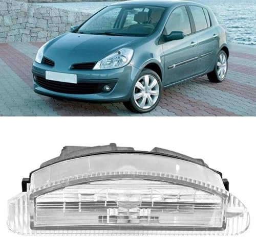 BHZNGD Kennzeichenleuchte, 12 V fehlerfreie Kennzeichenleuchten, kompatibel mit Renault Clio II 1998-2005 Thalia Twingo I 1993-2007, 1 Lampe