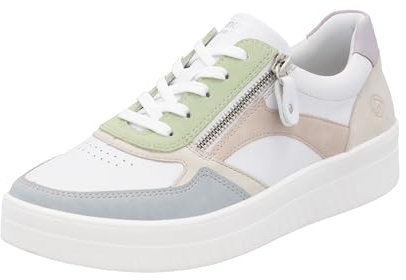 Remonte Damen D0J01 Sneaker Low, Weiss 87, 45 EU
