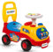 My First Ride Age 3+ On Toy and Kid Walker - 2-in-1 Toddler Push Car with Music, Lights, and Storage - Perfect Baby Walker for Boys & Girls - Ideal for Indoor & Outdoor Fun (Red)