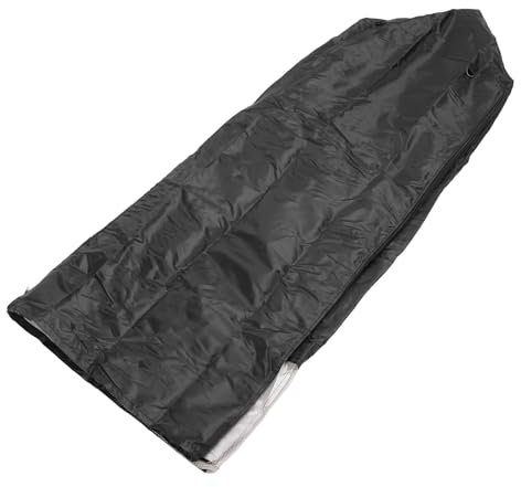 Outdoor Fridge Cover, 210D Oxford Fabric Watertight Versatile Outdoor Freezers Cover, Vertical Refrigerator Cover, for Various Outdoor Refrigerators