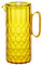 Guzzini - Vanity, Carafe avec couvercle en Bio-based SAN et Bio-based SMMA - TERRA (Jaune Safran)
