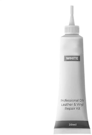 Lederrestaurant für Couch - 20 ml weiße/schwarze Lederreparaturcreme, Ledersofa -Reparaturpaste | Home Care -Produkte, die Risse und Verblassen von Autositzen, Handtaschen, Handschuhen und Autos innen
