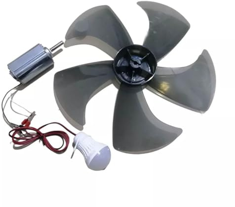 FUBESK DIY Breeze Windturbine Permanent Magnet Generator Handkurbel Modell 12V 80W für Haus oder Außenbeleuchtung Aufladen