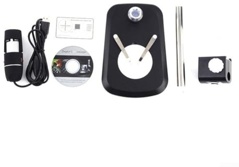 Digitales Mikroskop mit Ständer, USB Elektronische Lupe Kamera für PCB Inspektion Münzsammlung Schmuck Prüfung und Bildung