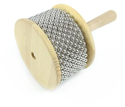 Holzinstrument - Handrührgerät, Musikinstrument mit Holzgriff, Handshaker | für Musikunterricht, modernes Design,