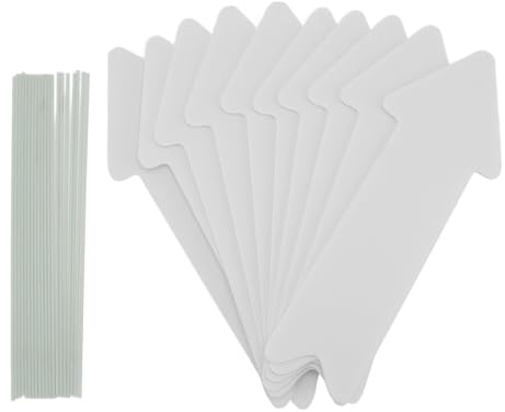Generic Panneaux de Flèche de Mariage Personnalisables avec Piquets, Panneaux Extérieurs Double Face pour Fêtes 17x6 Pouces (10)