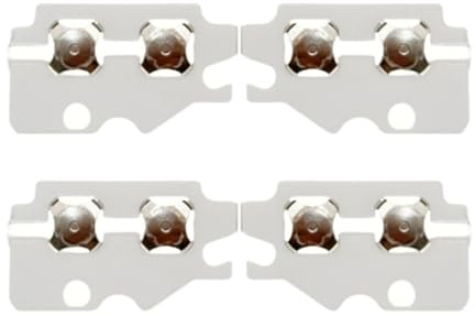 Spielgriff Metall Paddle Back Aufkleber für 2 Controller Richtungstaste Gaming Zubehör Wettbewerbsfähiges Zubehör