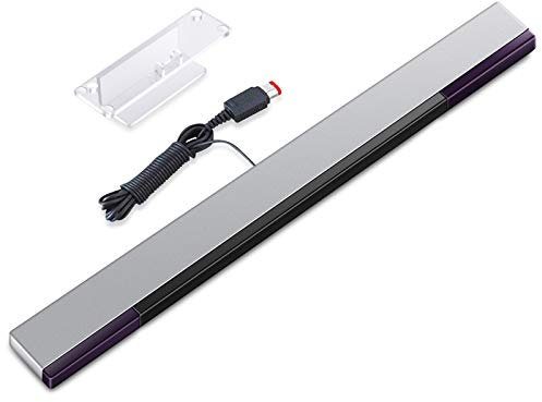 KIMILAR Wired barra sensora infraroja con soporte clear para Nintendo Wii/Wii U [video game] [video game] [video game]