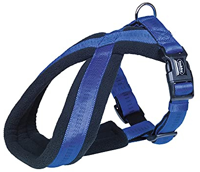 Nobby Komfort Geschirr Soft Grip, blau Bauch: 70-100 cm, B: 25/50 mm, 1 Stück