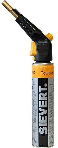 Sievert PowerJet Lampe à souder avec boîte de gaz comprimé et brûleur standard