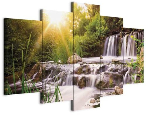 Cuadros B&D XXL - Tableau Décoration Murale Chambre, Nature, 100x50 cm