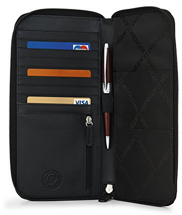 WENGER Alphubel Brieftasche aus feinem Nappaleder