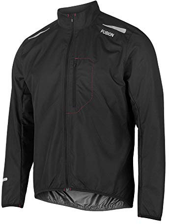 FUSION Herren S1 Run Jacke M schwarz/schwarz