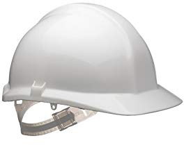 Centurion S03CWA Classic Safety Helmet, Full Peak Non Vented, White