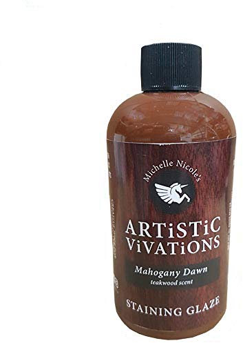 Mahogany Wood Stain, Natural ARTiSTiC ViVATiONS by Michelle Nicole Creator of Unicorn SPiT