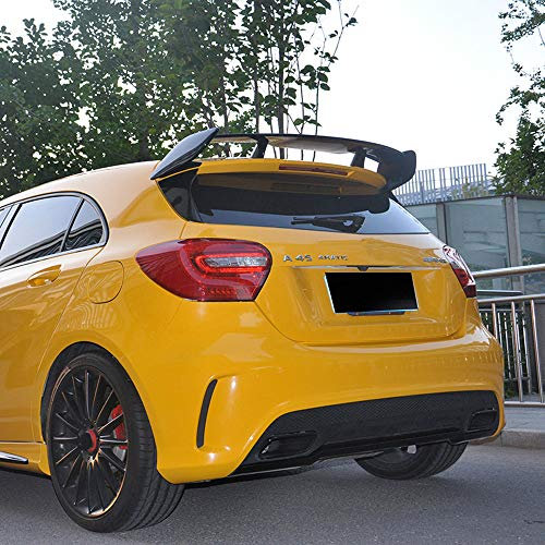 Heckspoiler, Heckkofferraumdeckel-Lippenspoiler, für Mercedes Benz A-Klasse. W176 A160 A180 A200 A250 A45 AMG 5-Türer Schrägheck 2013-2018 ABS Kunststoff Heckspoilerflügel, Original Autofarbe