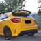 per Una Mercedes Benz Classe A. W176 A160 A180 A200 A250 A45 AMG 5-Door Hatchback 2013-2018 ABS Copertura Spoiler Bagagliaio Posteriore in plastica ABS