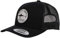 Salty Crew Shark Logo Retro Trucker Hat - Unisex Verstellbare Baseballmütze für Erwachsene - Premium Baumwolle, Schwarz, Einheitsgröße