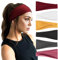 DRESHOW 6 Stück Damen Stirnband Kopfband Haarband Turban Elastische Stirnband Haarschmuck für Mädchen Alltag Yoga Sport Fitness