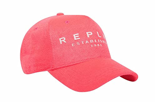 Replay Damen Baseball Cap mit Logo, Peach Pink 227 (Rosa), Onesize