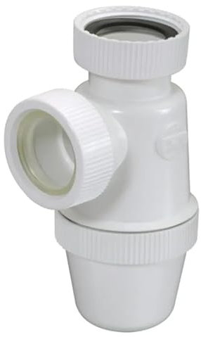 Nicoll Siphon lavabo PVC-C à Visser, écrou 33 x 42 pour Eau très Chaude