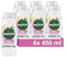 Radox Mineral Therapy Feel Moisturised Shower Gel Body Wash with a chamomile & oat fragrance for a soothing experience 6x 450 ml