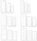 HAKZEON 18 PCS Geometric Cookie Cutter Set, Hexagon Football Cookie Cutters, Triangle and Square Biscuit Cookie Moulds for DIY Cake Baking and Decorating, 6 Styles and 3 Sizes