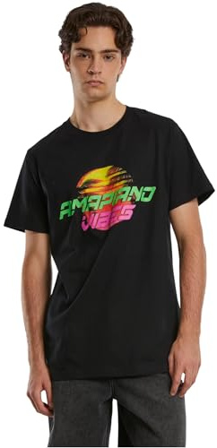 Mister Tee Herren Amapiano Vibes Tee Black, L
