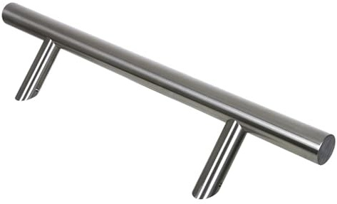 NAJDER Türgriff 45° - Edelstahl - 1000 x 1200 mm - Einseitiger - Handgriff - Griff - 1 Stück - Gebürstete Stahlstruktur - Ø32 mm - AISI 304 / A2 - Premium Qualität