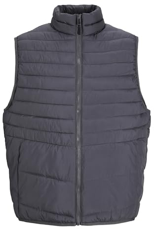JACK & JONES JJESTATE Packable BW Collar NOOS 12256987,Asphalt,S