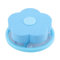 Verdant Touch Flowershaped Hair Remover Washing Machine Hair Remover Removal Device Floating Filter Mesh Bag Flower shaped Ball Blue