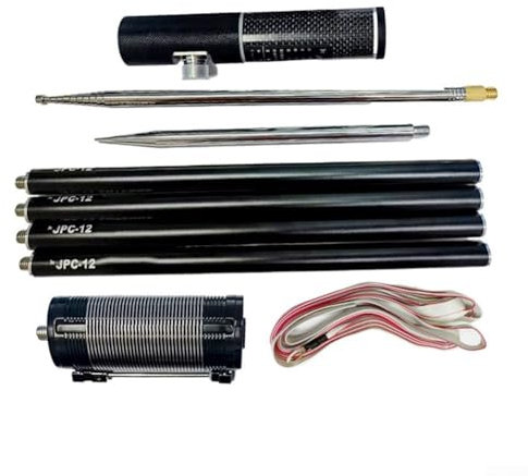 JPC-12 7MHz-50MHz 100W 8 bandas HF portátil Rhortwave Antena QRP para radio aficionado