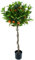 mucplants künstlicher Orangen-/Zitronenbaum mit Echtholzstamm ca. 90cm im Topf Zitrusbaum Zitrusfrucht Kunstbaum Baum (Orangenbaum)