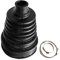Onlynery Bota CV, Kit de Fuelle CV Dividido Eje de transmisión Polainas Exteriores elásticas, Cubierta Antipolvo Rótula de Bola Abrazadera Redonda de Velocidad Constante,