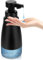 Phneems Seifenspender Automatisch Elektrischer Automatic Soap Dispenser Edelstahl Mit Sensor No Touch Sensor Automatischer Seifenspender FüR Bad KüChe BüRo 450ML USB-Aufladung Schwarz