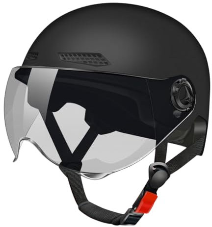 AOOPOO Casque Trottinette Electrique Adulte et Vélo Électrique Avec Visière - Haute Protection Unisexe Pour Cyclisme, Skateboard, Motos - Homme et Femme