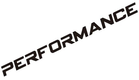 Performance Car Stickers - Adesivo riflettente per auto, decorazione auto, parabrezza anteriore, adesivo per moto, auto, SUV, camion, per veicoli