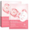 Maschera bio collagene Overnight per il viso, 4 pezzi per collagene, maschera anti-rughe, riduce le linee sottili e le rughe, anti-invecchiamento, maschera coreana con collagene biologico